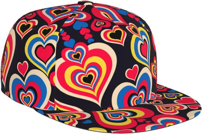 Casual Baseball Cap Hat Snapback Cap Hip Hop Trucker Hat for Dance Hiking