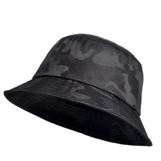 Bbreathable Camouflage Fisherman Hat Fashion Shade Bucket Hats Men Women