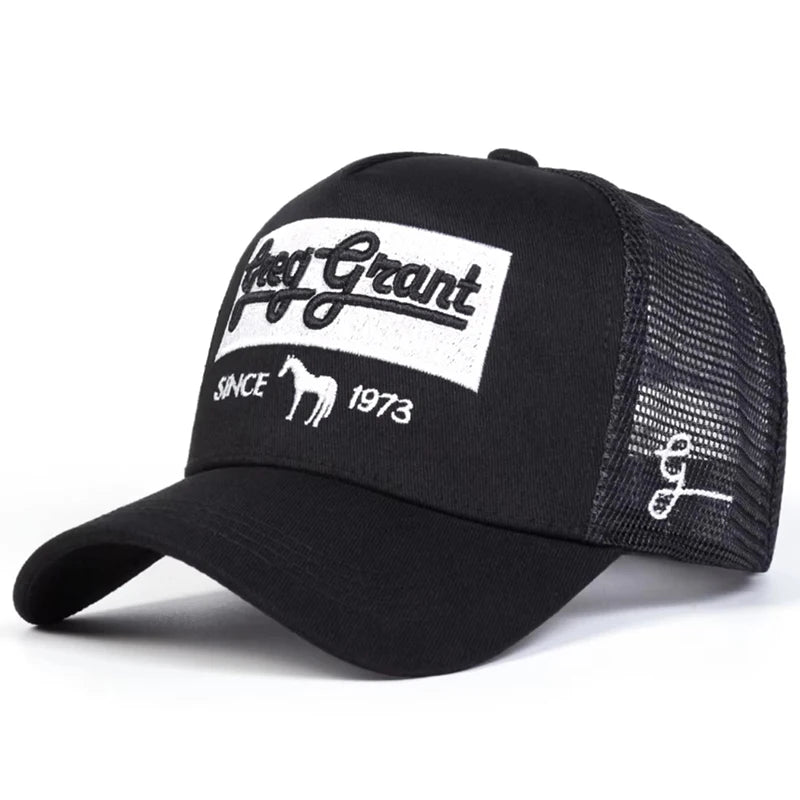 Baseball Hat Since 1937 Horse Embroidered Hip Hop Hat