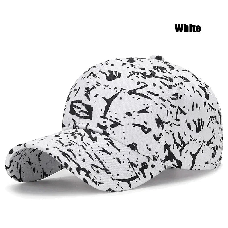 5 Colors New Fashion Youth Unisex Graffiti Style Sunshade Baseball Cap Men Women