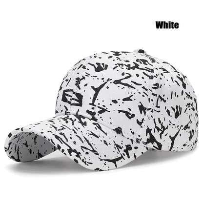 5 Colors New Fashion Youth Unisex Graffiti Style Sunshade Baseball Cap Men Women