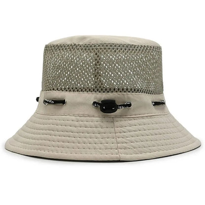 Breathable Sun Hat UV Protect Adjustable Fisherman Hat