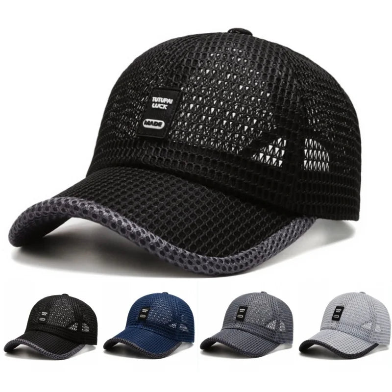 Mesh Fishing Sunhat Summer Baseball Caps