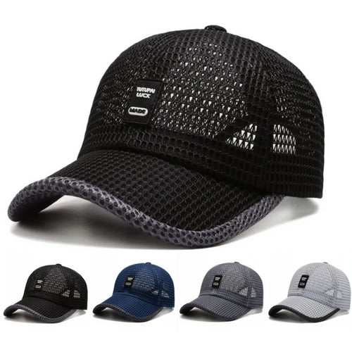 Mesh Fishing Sunhat Summer Baseball Caps