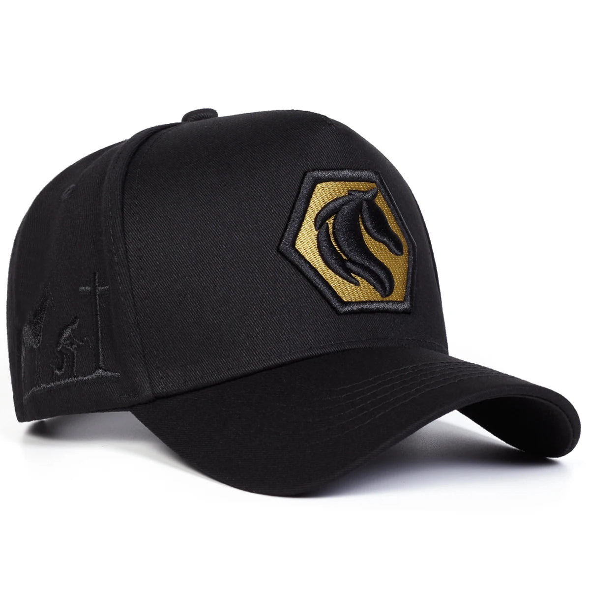 Unisex Horse Embroidery Baseball Caps Spring Autumn Outdoor Adjustable Casual Hats Sunscreen Hat Sports Cap