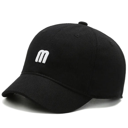 Unisex Short Brim Peaked Cap Streetwear