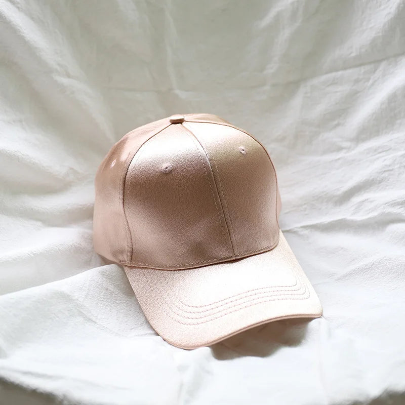 Women's Silk Baseball Caps