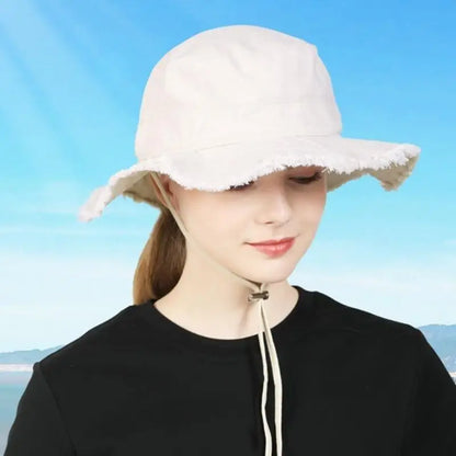 Adult Teenagers Wide Brim Bucket Hat