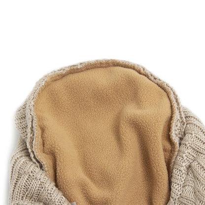 Men Women Knitted Hat With Earflaps Beret Autumn Winter Thickened Warm Berets