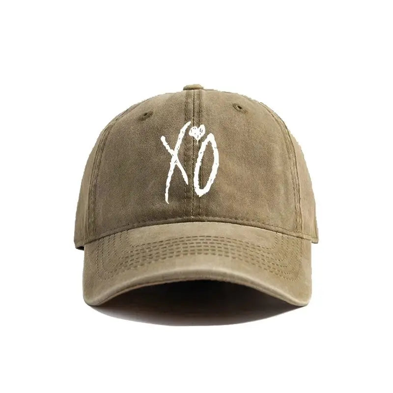 XO The Weeknd Baseball Cap Distressed Hats Cap Men