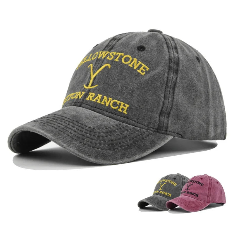 New Summer Yellowstone Dutton Ranch Hat