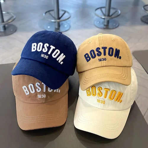 Solid Letter Kids Baseball Cap Embroidery Children Girls Boys Sun Hat Outdoor Adjustable Visor Baby Cap