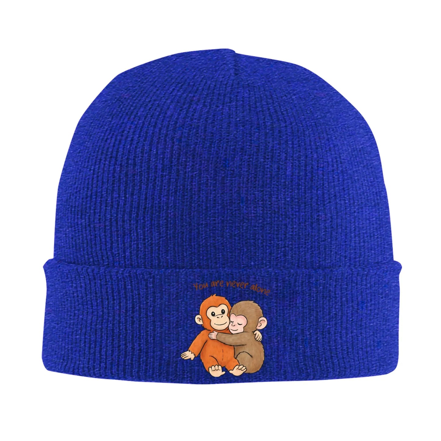 Female Male Team Punch, Punch The Monkey Monkey Punch Beanie Hats
