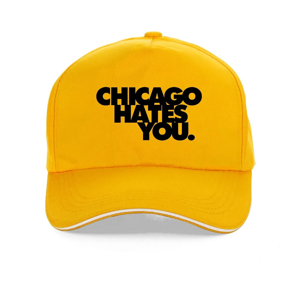 Rapper Chief Keef Chicago Hates You Same Style Print Baseball Cap
