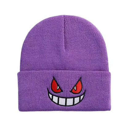 Cartoon Embroidered Beanies Popular American Anime Cartoon Embroidered