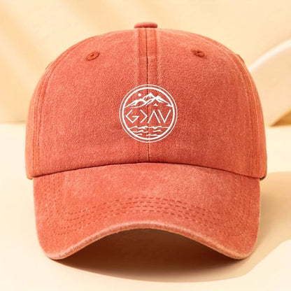 A Fashionable Letter Printed Baseball Cap, Versatile Outdoor
