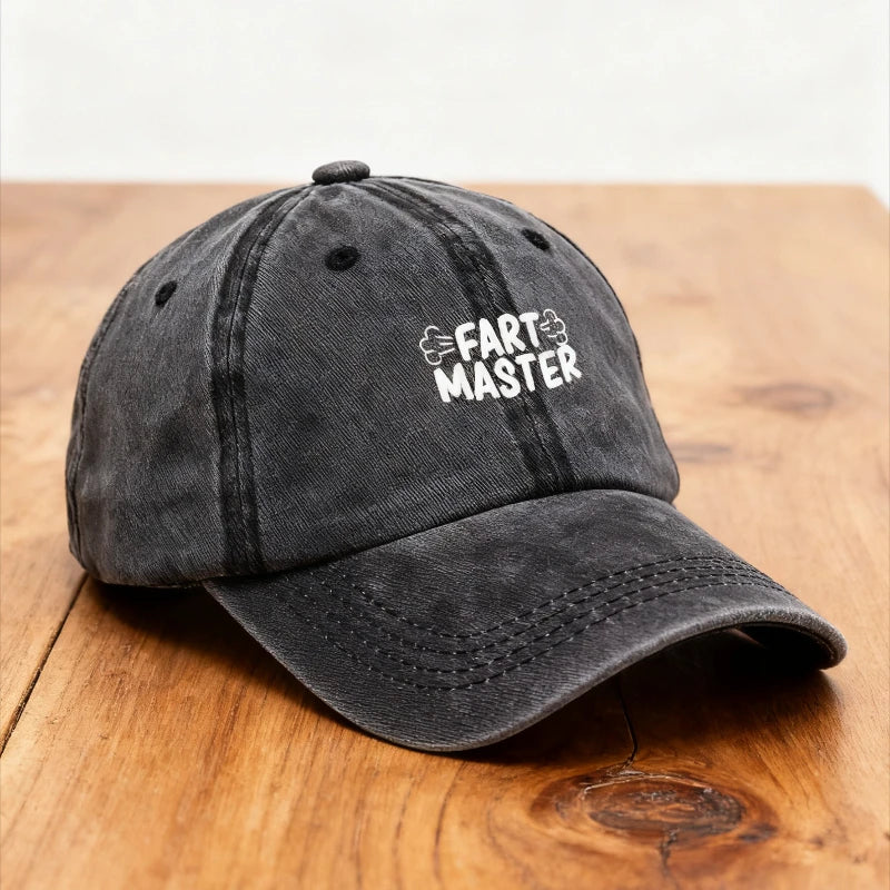 Washed Cotton Distressed Baseball Cap Adjustable