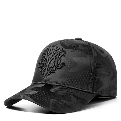 Embroidered Camouflage Seasonal Casual Baseball Cap