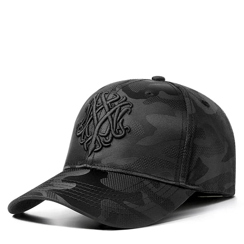 Embroidered Camouflage Seasonal Casual Baseball Cap