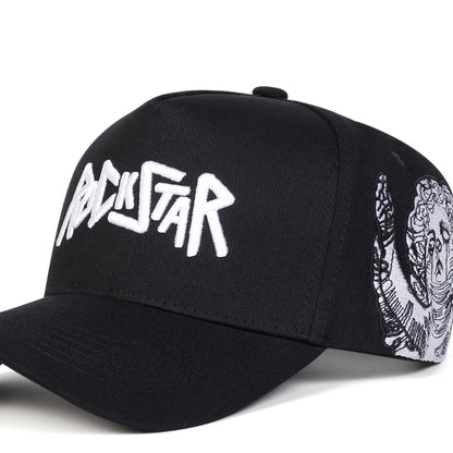 Unisex Rockstar Letter Embroidery Baseball Caps Spring Autumn