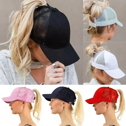 Summer Mesh Baseball Caps for Women Men