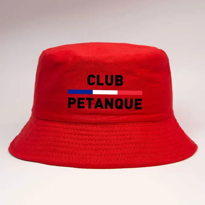 Fashion French Petanque Club Bucket Hat Unisex Adult Outdoor Sport Activities