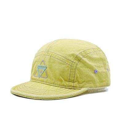Embroidery Short Soft Brim Baseball Cap 5 Panels Cotton Dad Caps