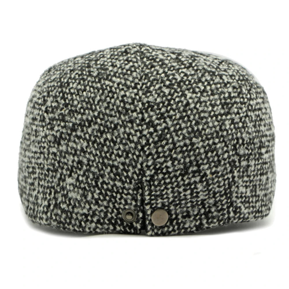 Vintage Artist Painter Beret Hat Knitted Ivy Flat Cap Male Female Beret Cap