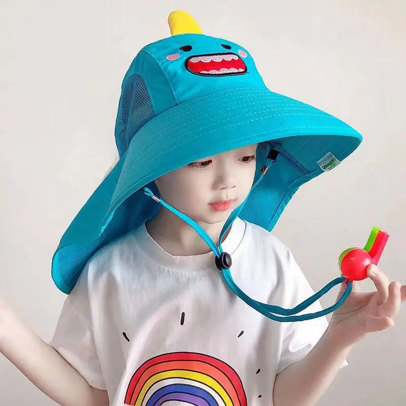 Summer Children's Sun Hat Foldable Baby Beach Hat