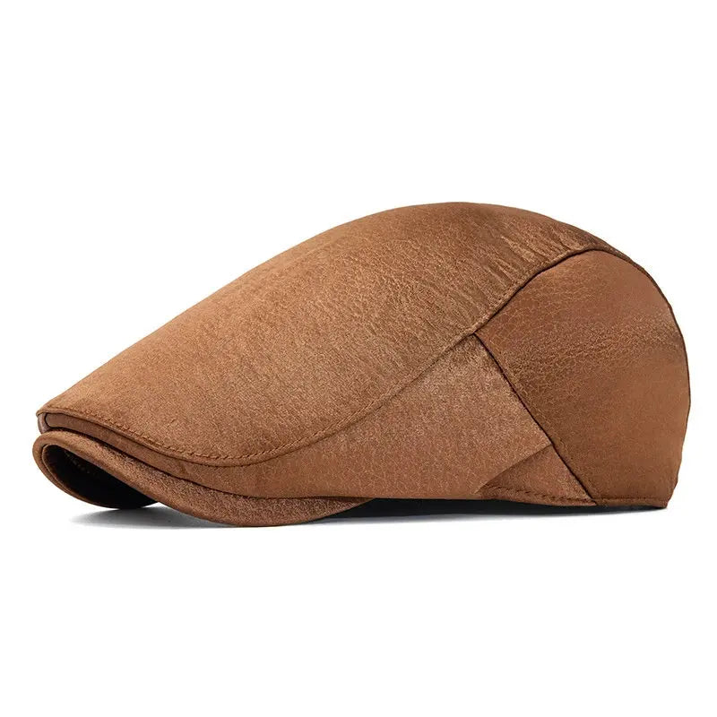 Four Seasons Polyester Print Newsboy Caps