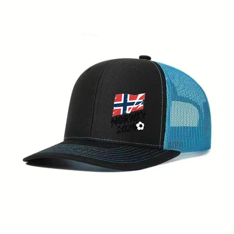 1PC Norway Football Tennis Cap