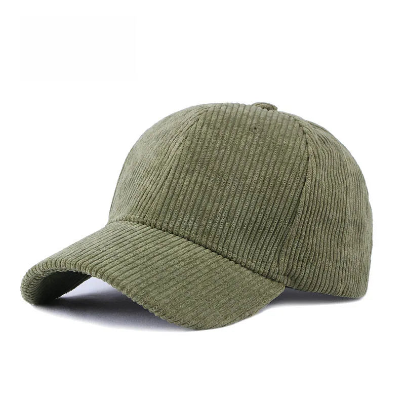 Fashion False Suede Baseball Caps For Men Women Autumn Winter