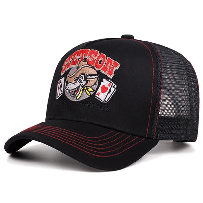 Daily Casual Wear Sunshade Net Hat Unisex