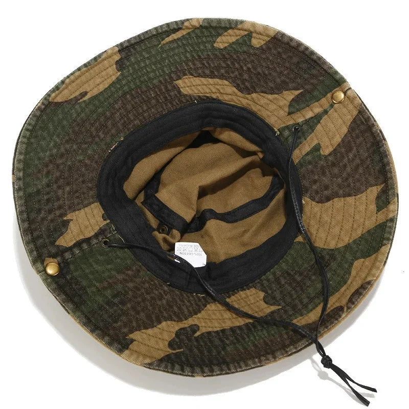 Four Seasons Cotton Solid Bucket Hat Fisherman Hat