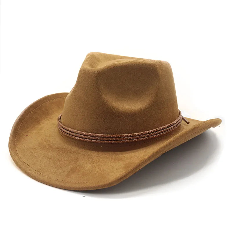 2025 Ethnic Style Western Cowboy Hat Top Hat