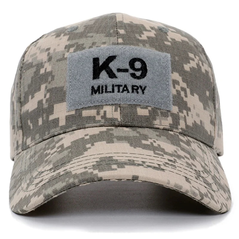 2026 Unisex Cotton Tactical Camouflage Embroidery Casual Baseball Cap Women Men