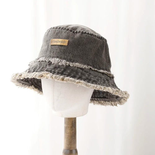 2025 New Fisherman Hat Vintage Denim Bucket Hats