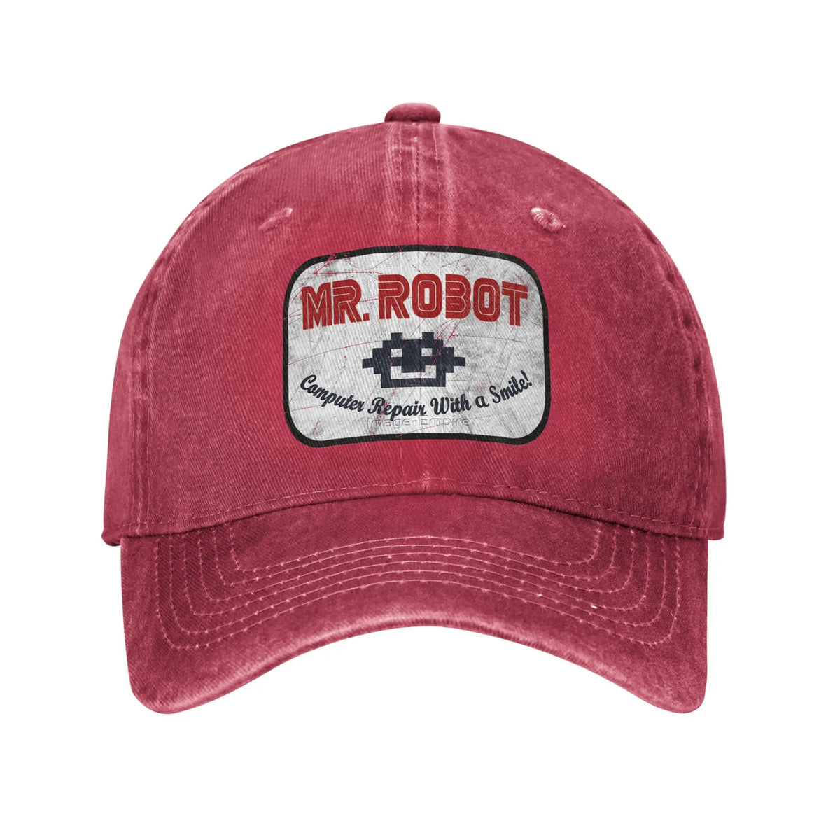 Mr. Robot Computer Repair Smile Baseball Cap