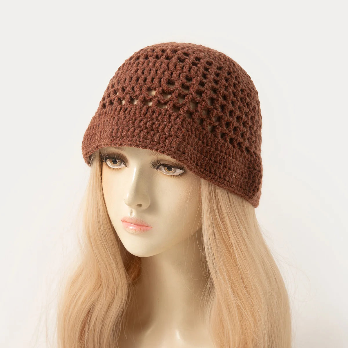 2026 New Fisherman Hat Women's Handmade Crochet Hat