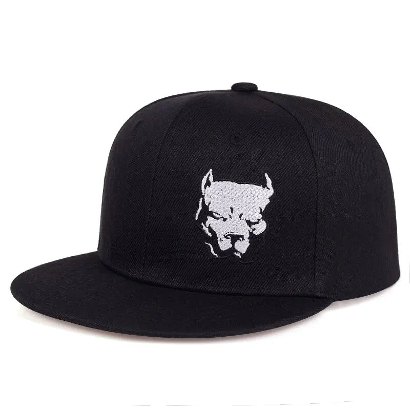 Unisex Dog Head Embroidery Embroidery Hip-Hop Hats Casual Baseball Caps