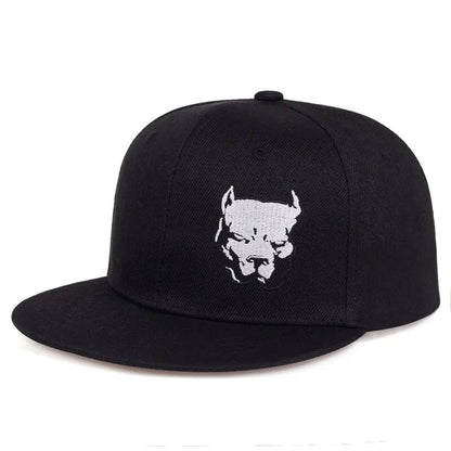 Unisex Dog Head Embroidery Embroidery Hip-Hop Hats Casual Baseball Caps