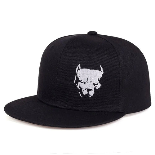 Unisex Dog Head Embroidery Embroidery Hip-Hop Hats Casual Baseball Caps