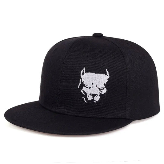 Unisex Dog Head Embroidery Embroidery Hip-Hop Hats Casual Baseball Caps