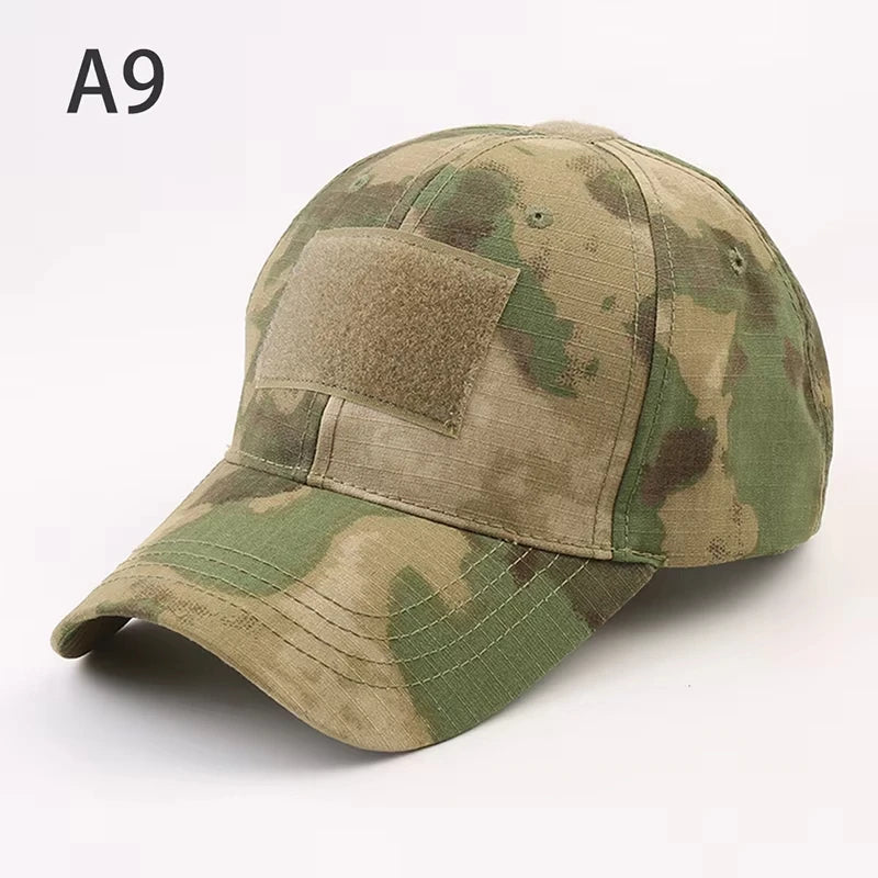 1pc Baseball Caps Camouflage Tactical Outdoor Soldier Combat Paintball Hat Summer