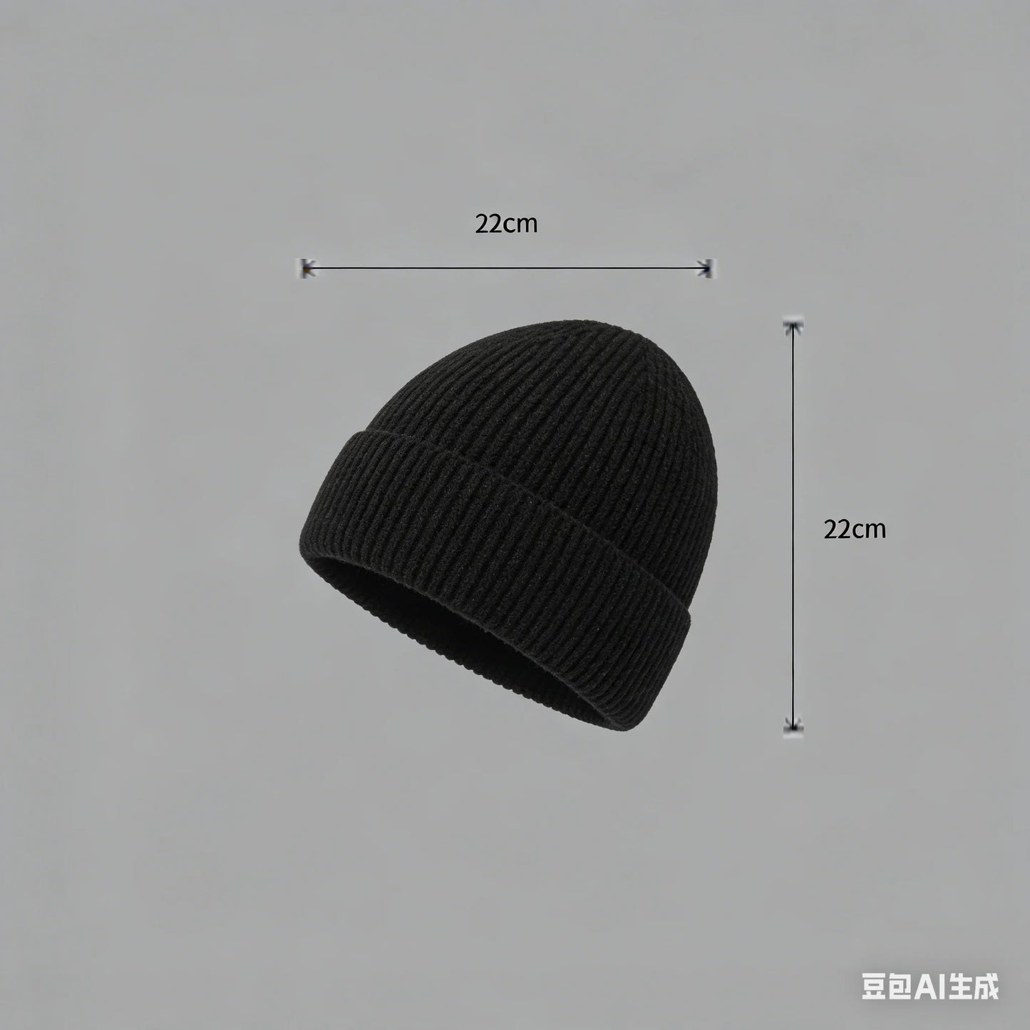 Autumn  Winter Short Warm Melon Hat Men