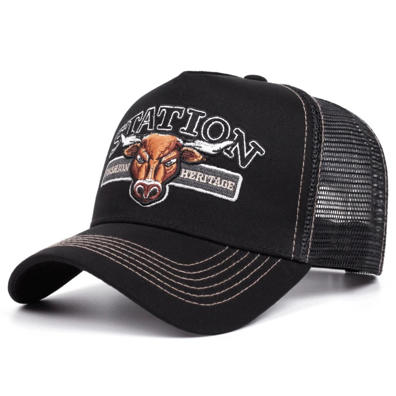 Station Men's Trendy Truck Hat Street Skateboarding Hat Hip Hop Hat Women's
