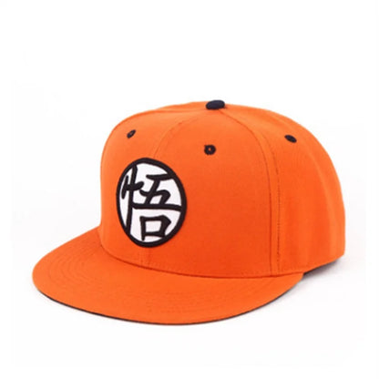 Cute High Quality Anime Dragon Ball Goku Snapback Cap Cotton Baseball Cap For Men Women Hip Hop Cap