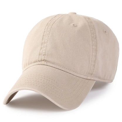 Big Head Man Plus Size Baseball Cap Summer Cotton Mesh