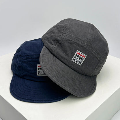 Flat Eaves Breathable Street Sunshade Peaked Caps