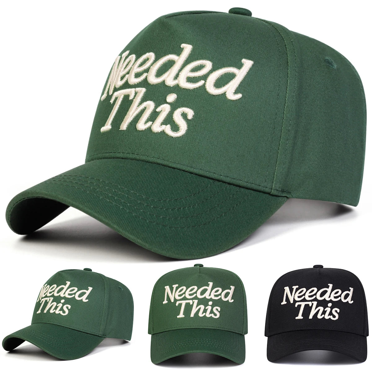 Unisex Letter Embroidery Baseball Caps Spring Autumn